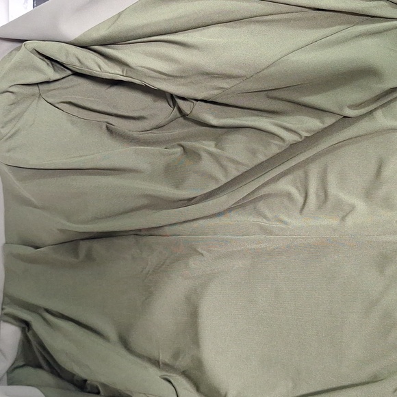 Elegant Olive Green Women's Jacket Blazer - Picture 11 of 12